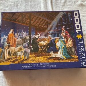 Eurographics Nativity Puzzle 1000 Pieces NIB‎